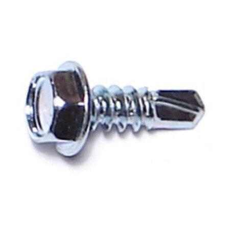 Buildright Self-Drilling Screw, #8 x 1/2 in, Zinc Plated
